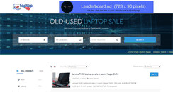 Desktop Screenshot of oldlaptopsale.com